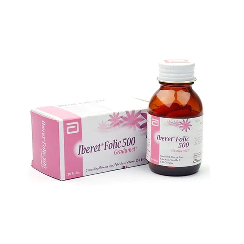 Iberet Folic-500 Gradumet Tablets